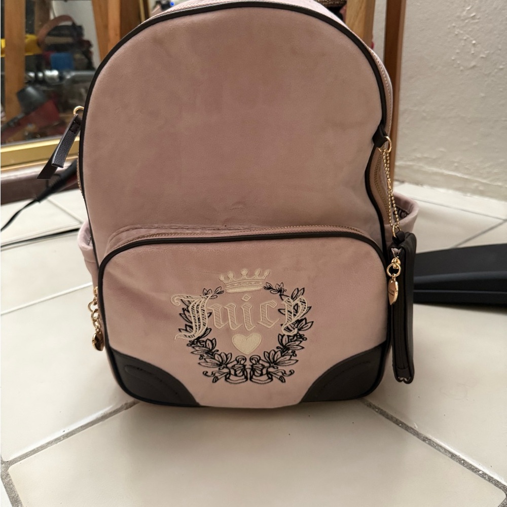 Juicy Couture Pink Backpack